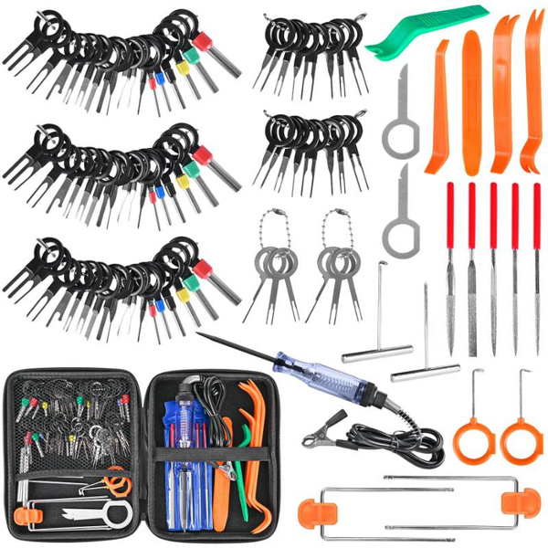 96 Pcs Terminal Removal Tool Kit Depinning Tool Electrical Connector