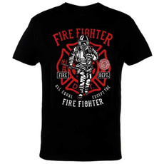 Shirt, Fire, firefighter, Flag