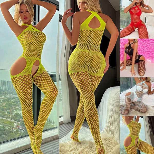 Crotchless Lingerie Bodystocking
