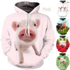 pigsweatshirt, Fashion, pighoodie, Sweatshirts