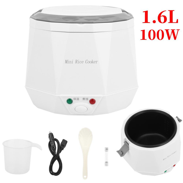 Car Rice Cooker, Household 1.6L Portable Electric Rice Cooker Rice ...