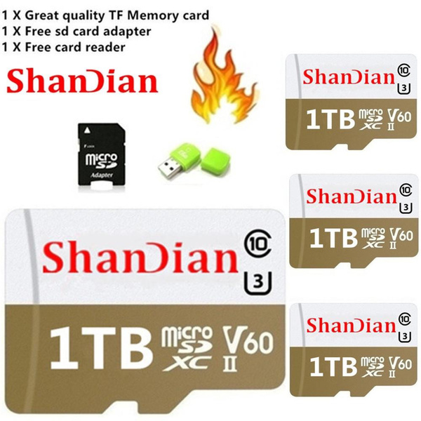 2022 New ShanDian High Speed 1TB Micro SD MicroSDHC Micro SD SDHC Card