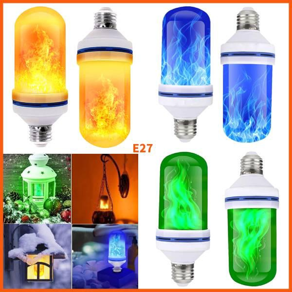 NEWEST 1PC LED Flame Effect Light Bulb Upside Down Effect LED Bulb