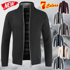 Casual Jackets, men coat, 時尚, Simple