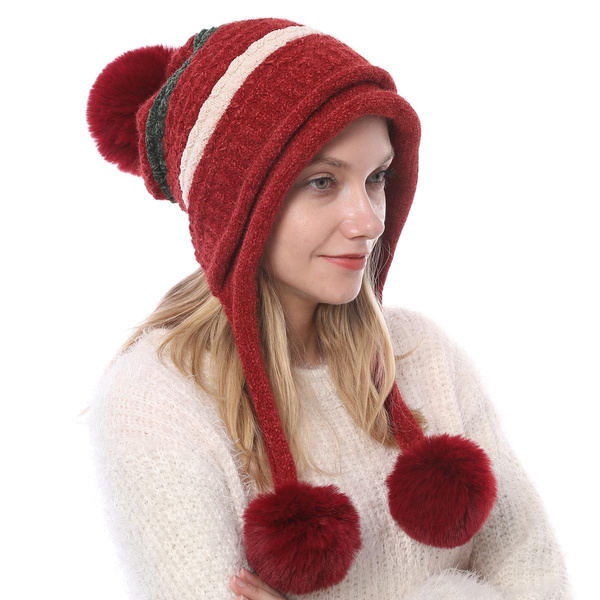 Knit Trapper Earflap Hat Free Knitting Pattern Video - Knitting Pattern