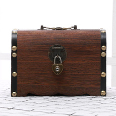 Box, woodenjewelrybox, Wooden, Vintage
