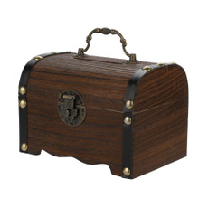 Box, Wood, Wooden, Vintage
