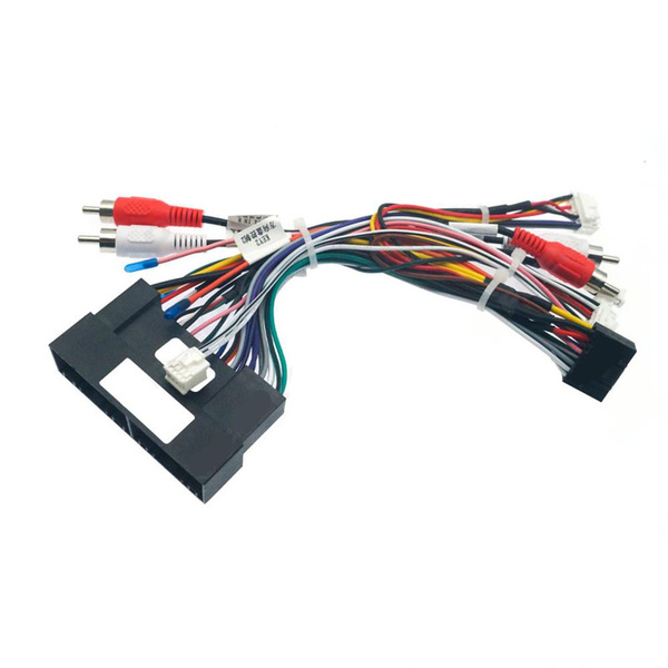 16PIN Wiring Harness Car Audio Player Power Calbe Adapter with 2 Canbus