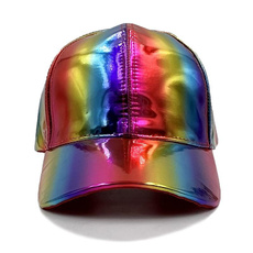 rainbow, Adjustable Baseball Cap, Fashion, Baseball