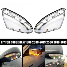 Dodge, Lamp, led, Mirrors