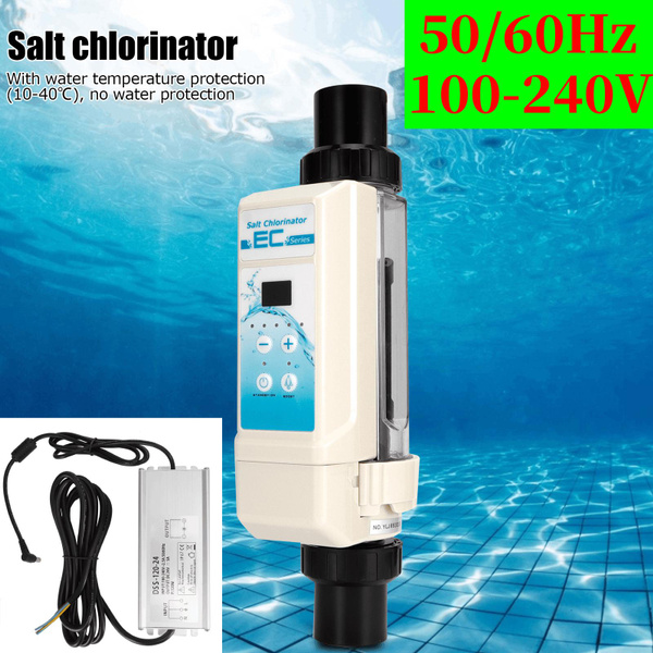 Salt Chlorine Generator, EC20 20g/H SPA Chlorine Generator Electrolyzer ...