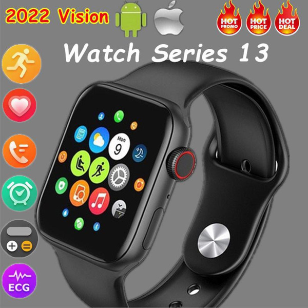 2023 Newest Intelligent Full Touch Screen Smart Watch Newest Upgraded Smartband Bluetooth Waistband with Pedometer Alarm Clock Great Gift for Men