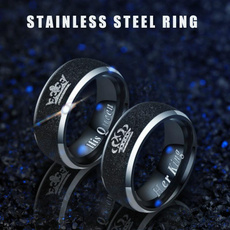 Steel, Fashion, wedding ring, Romantic