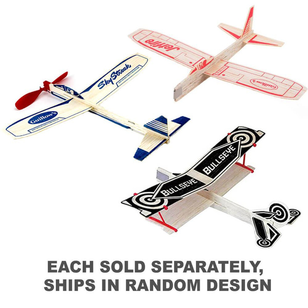 Guillows Biplane Balsa Wood Airplane Model Kit Wish