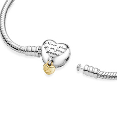 brecelet, Heart, Jewelry, Chain