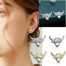 cow, Fashion, women’s earrings, Jewelry