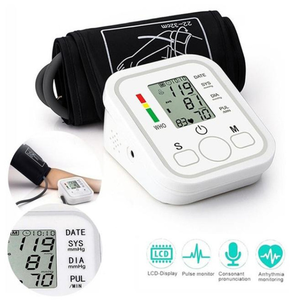 Professional Arm Sphygmomanometers, Home Health Care Digital Lcd Upper ...