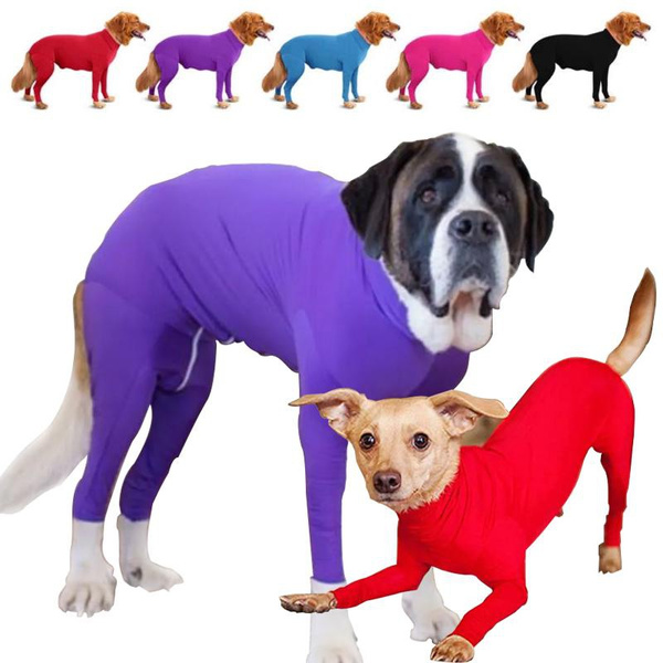 Bodysuit for Dogs,Dog Onesie Shedding Shirt Contains Dog Hair, Anxiety