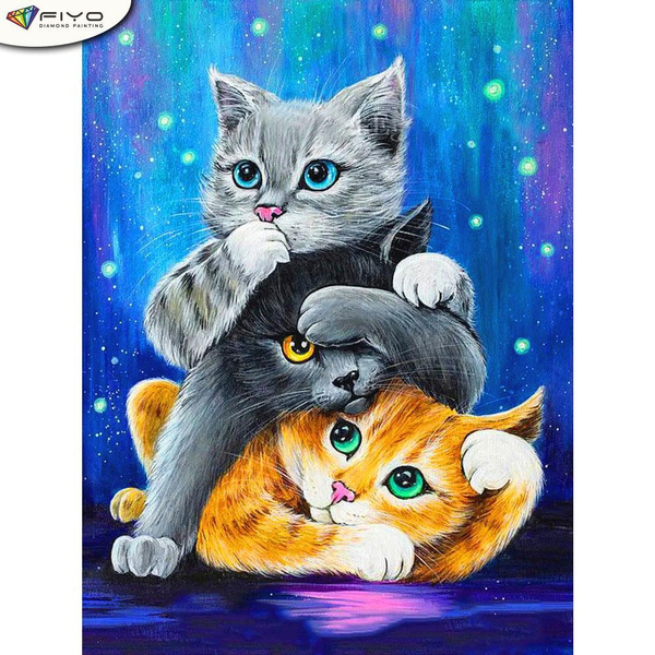 5D DIY Diamond Painting Full Round Art Embroidery Cross Stitch Kits for  Kids