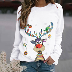 Christmas, pullover sweater, Long Sleeve, Sweaters