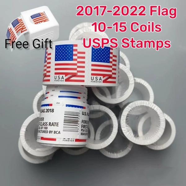 Forever Stamps roll of 100 10/ 15 Coils Forever Stamps 2018/ 2019/2022