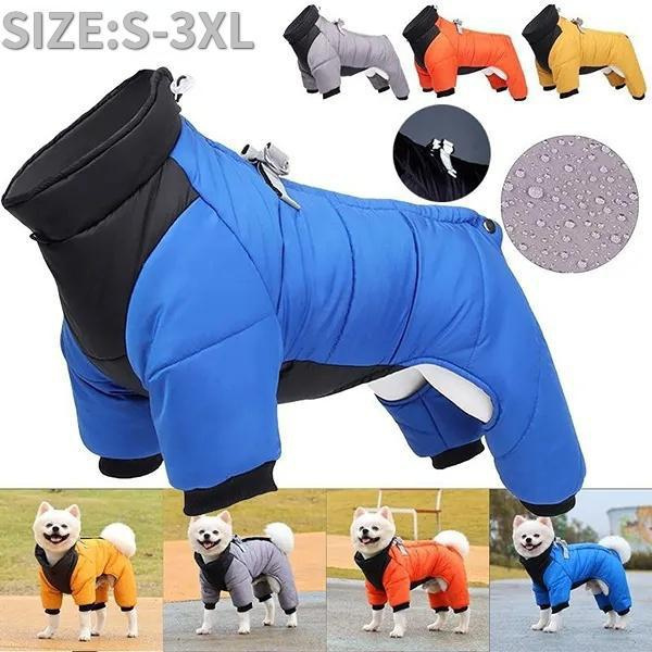 New Dog Down Jacket Winter Warm Thicken Pet Dog Jacket Waterproof Dog ...