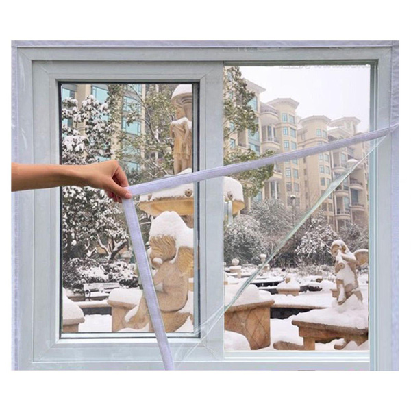 DIY Winter Insulation Window Shrink Film Selfadhesive Warm Indoor