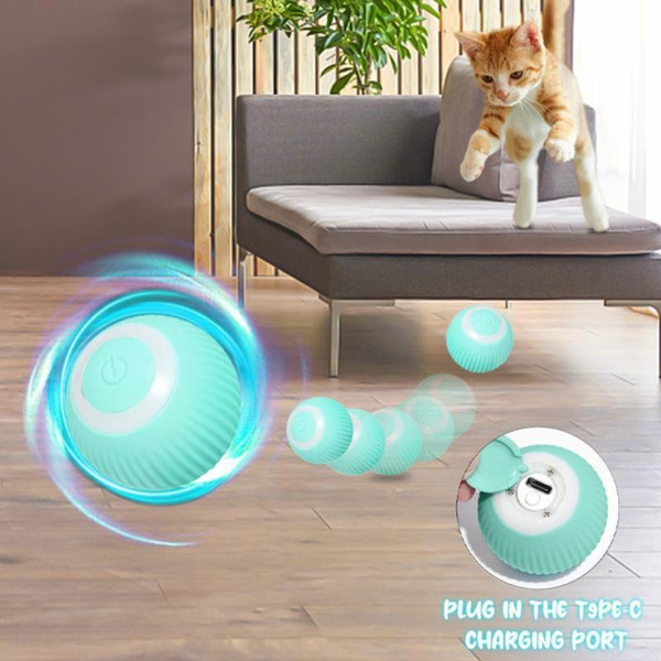 Smart Cat Toys Automatic Rolling Ball Electric Cat Toys Interactive For ...