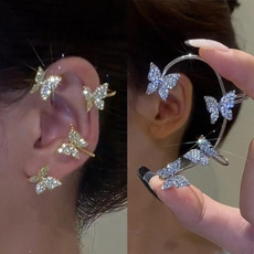 butterfly, Ear Cuff, Fashion, Jewelry
