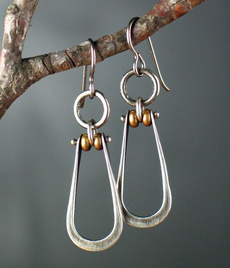 silver plated, Design, Dangle Earring, Jewelry