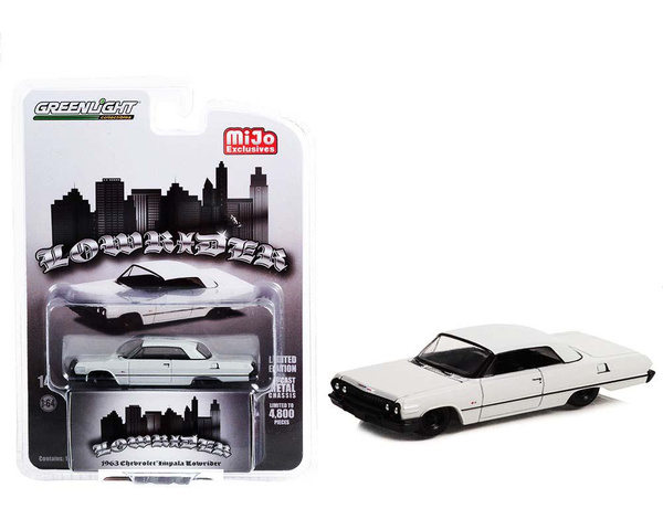 1963 Chevrolet Impala SS Grey Lowriders Collection Limited Edition 1/64 ...