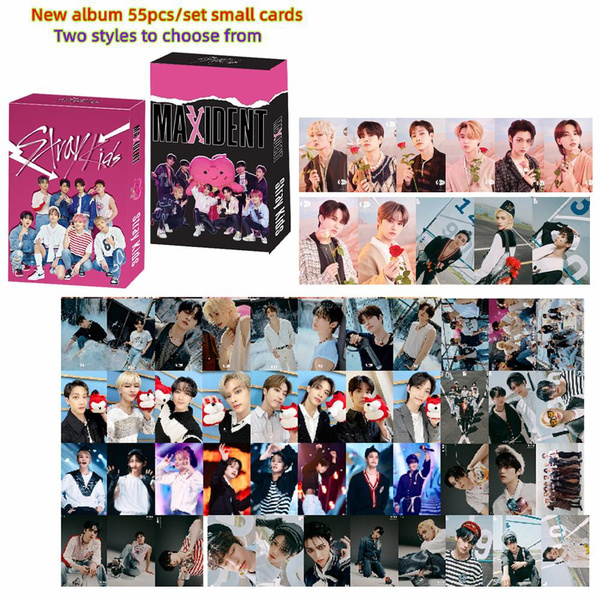 95pcs/set Kpop Stray kids MAXIDENT Photo Album Gift Lomo Cards