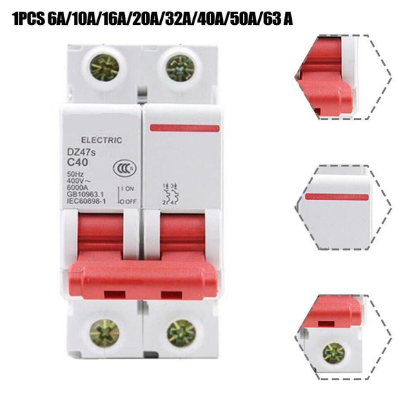 DC Home Circuit Breakers 1P 2P 3P 4P DC 220V-380V 10Solar Mini Circuit ...