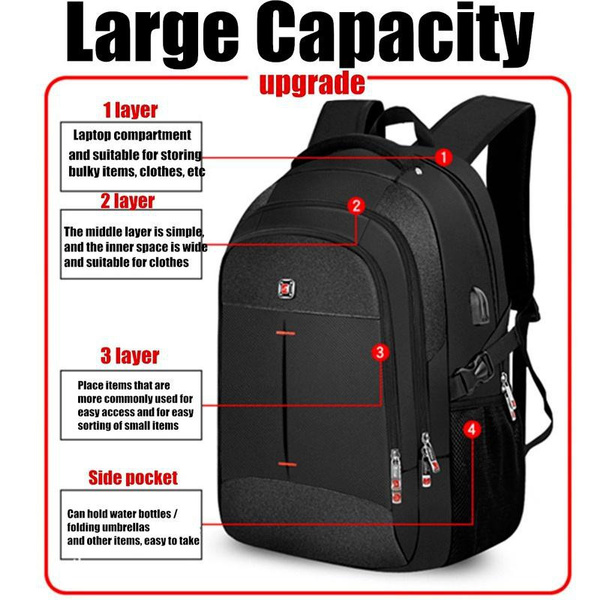 Outdoor Travel Bag Backpack Men And Women Large Capacity 3 Uses