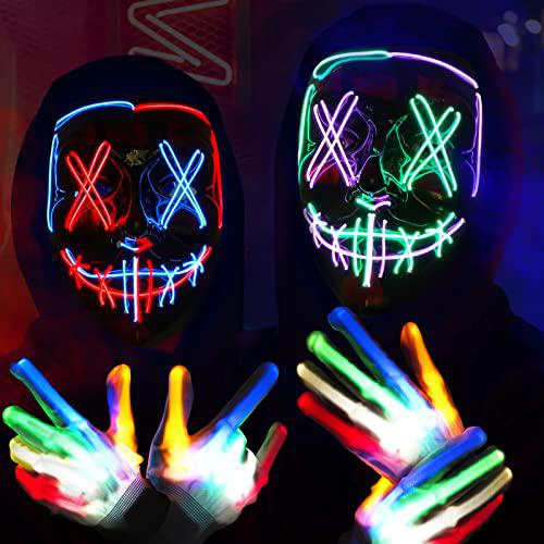 light up purge mask halloween