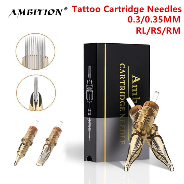 20pcs/Box Dragonfly 2nd Generation Tattoo Cartridge Needles With Ink Cup  5rm/7rm/9rm/11rm/13rm/15rm Disposable Tattoo Needle For Tattooing Artists  And Body Art Design Tattoo Supplies | SHEIN USA