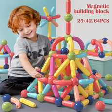 Toy, magnetictoyforkid, magneticbuildingblockstoy, 禮物