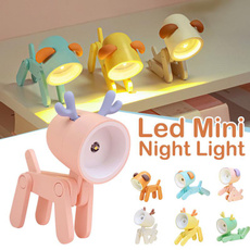 cute, foldingnightlight, cartoonnightlamp, Deer