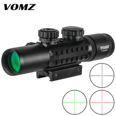Hunting, scoperedgreenilluminated, gun, vomz39x26scope