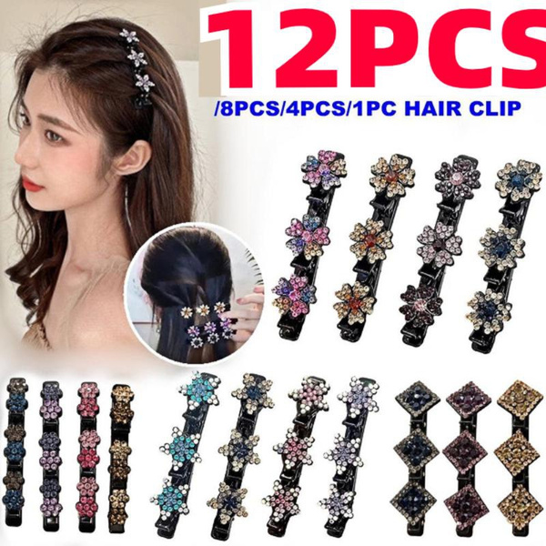 Cyberpunk Haarspangen Y2K Style – Future Machinery Duckbill Clips, Acryl, Für Halloween & Cosplay
