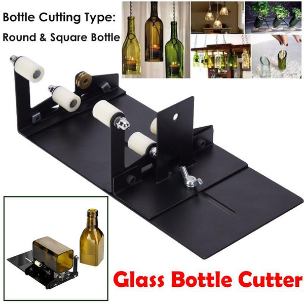 DIY Glass Bottle Cutter, & Round Bottle Cutting Machine, Wine
