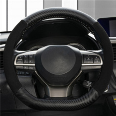 lenkradbezug, suedesteeringwheelcover, steeringwheelwrap, carbon fiber
