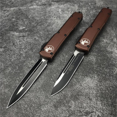 brown, pocketknife, Outdoor, switchbladeknife