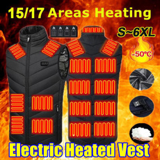 electricheatingvest, travelvest, Vest, Plus Size