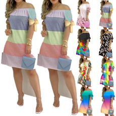 print dress, Mini dress, Women's Fashion, Party Dress