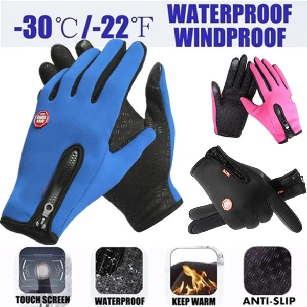 windproof waterproof touch screen gloves