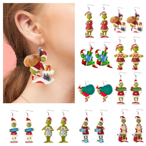 Grinch christmas sale jewelry