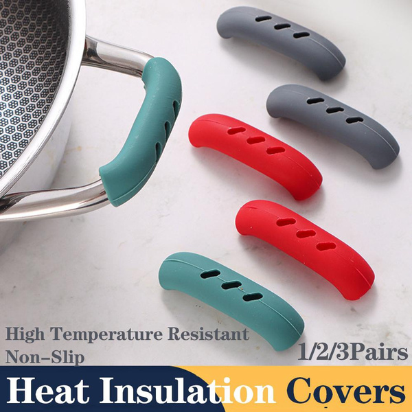 Silicone Pot Handle Holder, Non-slip Hot Pot Pan Handle Cover