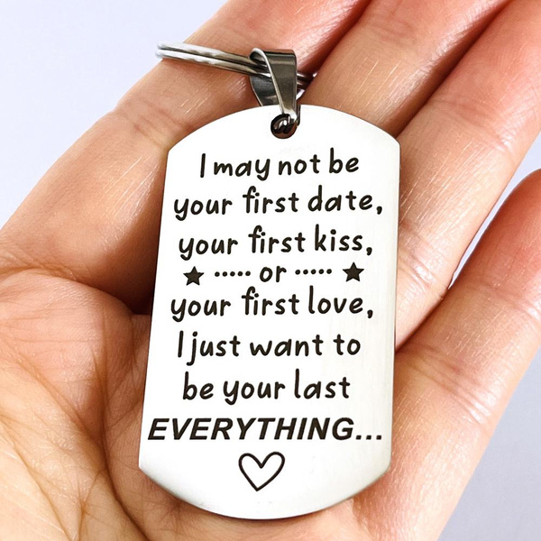 Keychain Gifts for Boyfriend Fiance Husband Wedding Anniversary