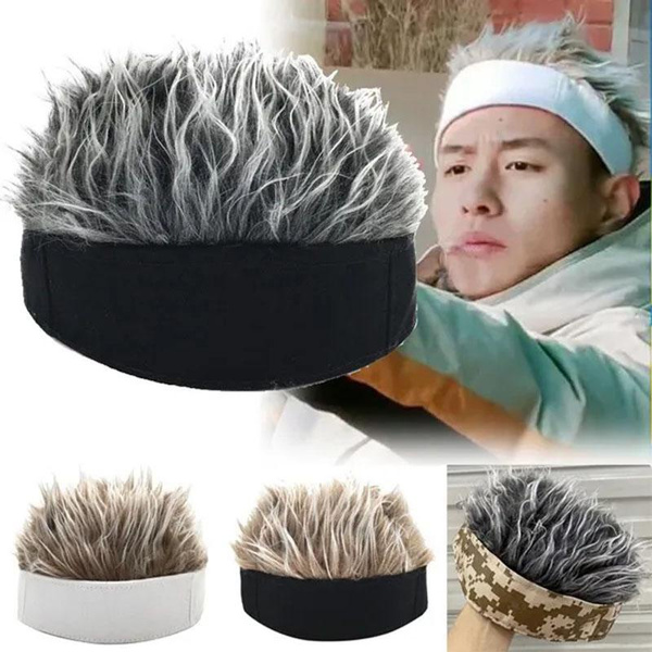 New Autumn Winter Mens Fashion Wig Cap Hip Hop Adjustable Caps Cartoon